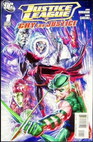 [Justice League: Cry for Justice 1 (1st printing, left cover - Green Arrow)]