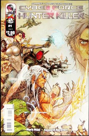 [Cyberforce / Hunter-Killer Issue 1 (Cover A - Kenneth Rocafort left half)]