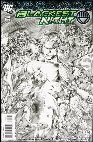 [Blackest Night 2 (1st printing, variant sketch cover - Ivan Reis)]