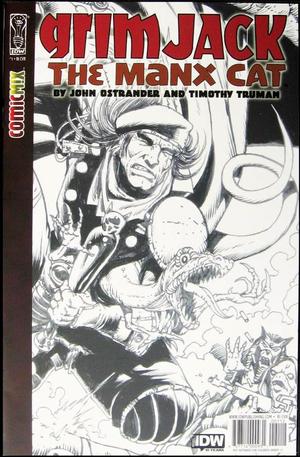 [GrimJack - The Manx Cat #1 (retailer incentive sketch cover)]