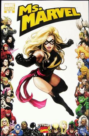 [Ms. Marvel (series 2) No. 43 (variant 70th Anniversary frame cover - Sergio Arino)]