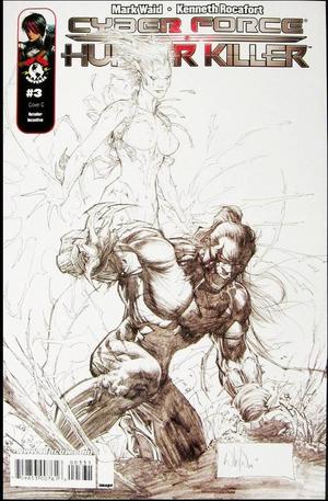 [Cyberforce / Hunter-Killer Issue 3 (Incentive Cover C - Whilce Portacio sketch)]