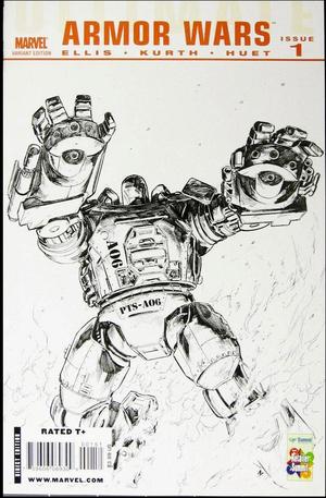 [Ultimate Comics: Armor Wars No. 1 (Retailer Summit 2009 cover - Steve Kurth sketch)]