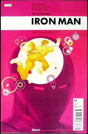 [Invincible Iron Man No. 23 (1st printing, standard cover - Salvador Larroca)]