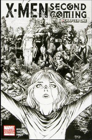 [X-Men: Second Coming No. 1 (1st printing, variant cover - David Finch b&w)]