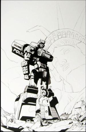 [Transformers Spotlight #25: Prowl (Retailer Incentive Cover - E.J. Su sketch)]