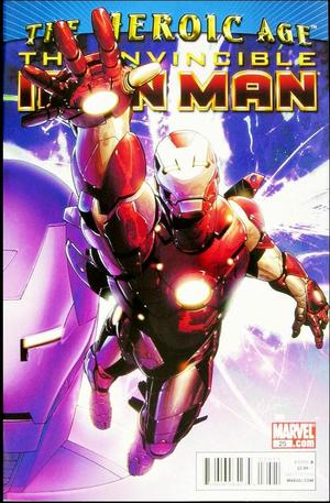 [Invincible Iron Man No. 25 (1st printing, standard cover - Salvador Larroca wraparound)]