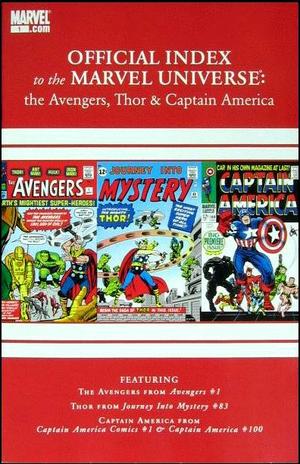 [Avengers, Thor & Captain America: Official Index to the Marvel Universe No. 1]