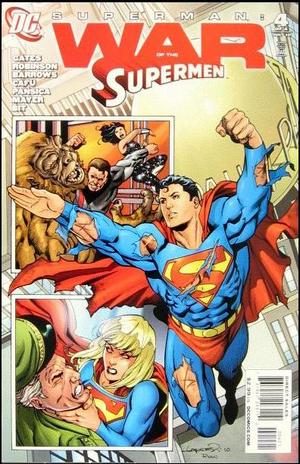 [Superman: War of the Supermen 4 (variant cover - Aaron Lopresti)]