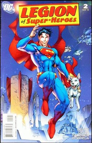 [Legion of Super-Heroes (series 6) 2 (variant cover - Jim Lee)]