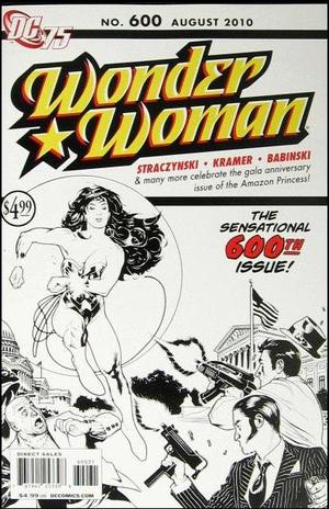 [Wonder Woman 600 (1st printing, variant 75th Anniversary sketch cover - Adam Hughes)]