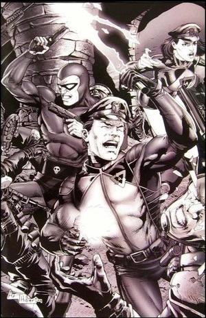 [Phantom - Captain Action #2 (Cover C - Art Thibert B&W Virgin)]