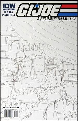 [G.I. Joe: A Real American Hero #156 (Retailer Incentive Cover - Larry Hama sketch)]