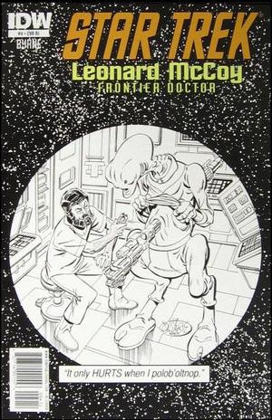 [Star Trek: Leonard McCoy, Frontier Doctor #4 (Retailer Incentive Gag Sketch Cover)]