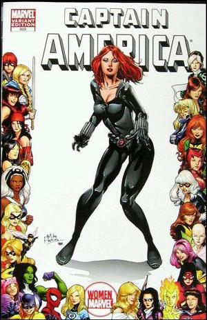 [Captain America Vol. 1, No. 609 (variant Women of Marvel frame cover - Mike Perkins)]