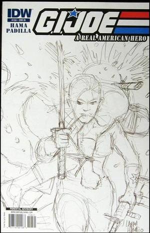 [G.I. Joe: A Real American Hero #158 (Retailer Incentive Cover - Larry Hama sketch)]