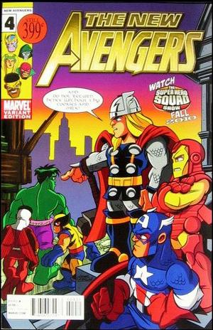 [New Avengers (series 2) No. 4 (variant Super Hero Squad cover - Leonel Castellani)]