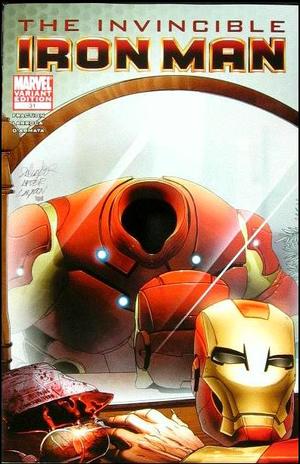 [Invincible Iron Man No. 31 (variant Vampire cover - Salvador Larroca)]