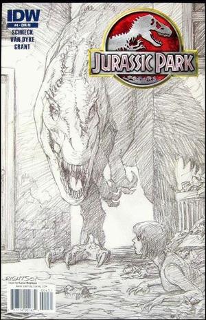 [Jurassic Park (series 2) #4 (Retailer Incentive Cover - Bernie Wrightson sketch)]