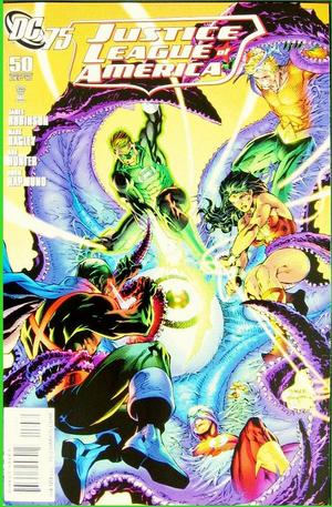 [Justice League of America (series 2) 50 (variant 75th Anniversary cover - Jim Lee)]