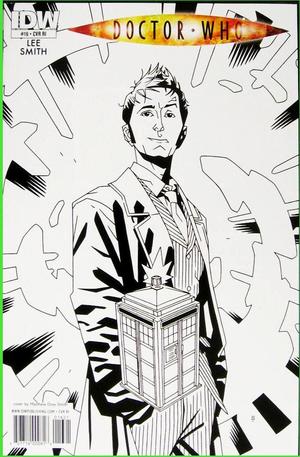 [Doctor Who (series 3) #16 (retailer incentive b&w cover - Matthew Dow Smith)]