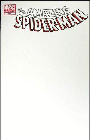[Amazing Spider-Man Vol. 1, No. 648 (1st printing, variant blank cover)]