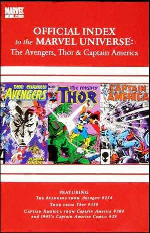 [Avengers, Thor & Captain America: Official Index to the Marvel Universe No. 8]