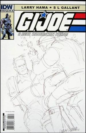 [G.I. Joe: A Real American Hero #161 (Retailer Incentive Cover - Larry Hama sketch)]