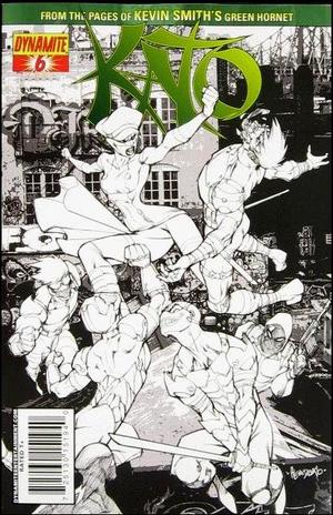 [Kato Vol. 1, #6 (Incentive B&W Cover - Ale Garza)]