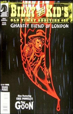 [Billy the Kid's Old Timey Oddities and the Ghastly Fiend of London #4 (variant cover - Eric Kyle Hotz)]