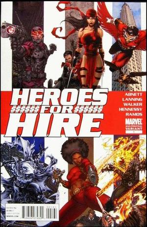 [Heroes for Hire (series 3) No. 1 (2nd printing, white logo cover)]