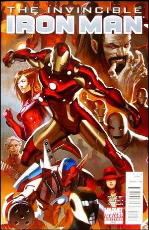 [Invincible Iron Man Vol. 1, No. 500 (1st printing, variant cover - Marko Djurdjevic)]