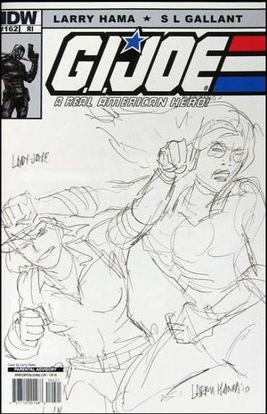 [G.I. Joe: A Real American Hero #162 (Retailer Incentive Cover - Larry Hama sketch)]