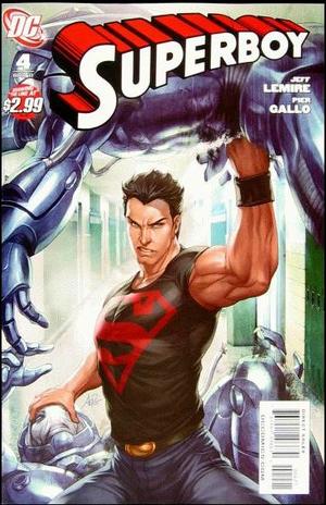 [Superboy (series 4) 4 (variant cover - Stanley Lau)]