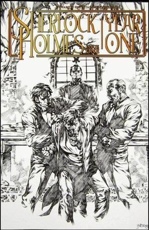 [Sherlock Holmes: Year One Volume 1, Issue #1 (Incentive B&W Cover - Daniel Indro)]
