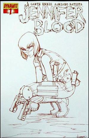 [Jennifer Blood #1 (Incentive "Blood Red" Sketch Cover - Ale Garza)]