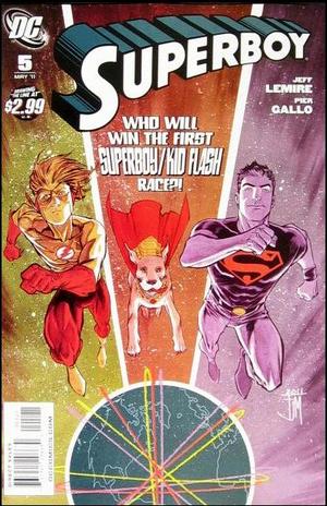 [Superboy (series 4) 5 (variant cover - Francis Manapul)]