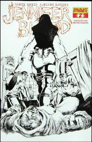 [Jennifer Blood #2 (Incentive B&W Cover - Jonathan Lau)]