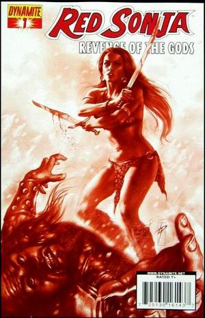 [Red Sonja: Revenge of the Gods volume 1, issue #1 (Retailer Incentive "Blood Red" Cover)]