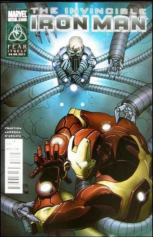 [Invincible Iron Man Vol. 1, No. 502 (standard cover - Salvador Larroca)]