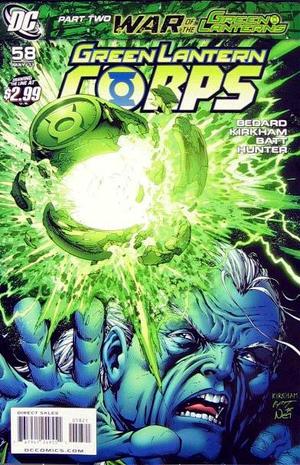 [Green Lantern Corps (series 2) 58 (1st printing, variant cover - Tyler Kirkham)]