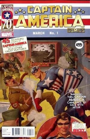 [Captain America Comics Vol. 1, No. 1 70th Anniversary Edition (variant cover - Joe Simon & Jack Kirby)]