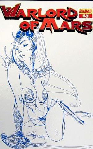 [Warlord of Mars #3 (Incentive Blue Cover - J. Scott Campbell)]
