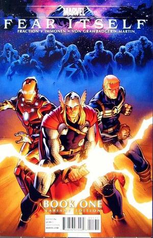 [Fear Itself No. 1 (1st printing, variant Thor, Iron Man & Steve Rogers cover - Stuart Immonen)]
