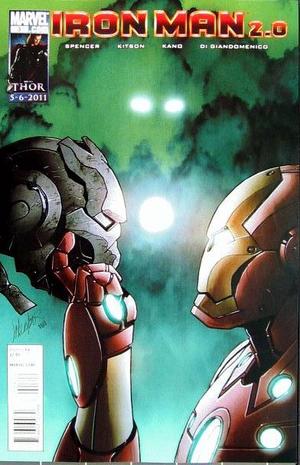 [Iron Man 2.0 No. 3 (standard cover - Salvador Larroca)]