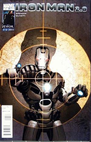[Iron Man 2.0 No. 4 (standard cover - Salvador Larroca)]
