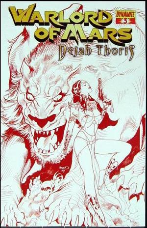 [Warlord of Mars: Dejah Thoris Volume 1 #3 (Incentive Martian Red Cover - Paul Renaud)]