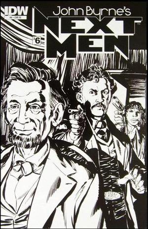 [John Byrne's Next Men (series 2) #6 (retailer incentive sketch cover)]