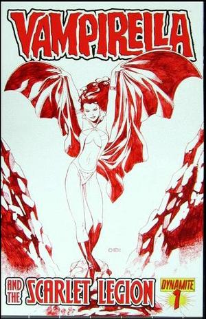 [Vampirella and the Scarlet Legion #1 (Incentive Blood Red Cover - Sean Chen)]