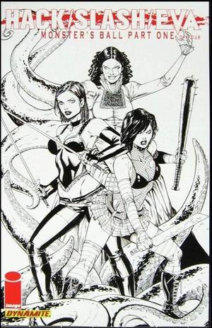 [Hack / Slash / Eva Volume 1, Issue #1 (Retailer Incentive B&W Cover)]